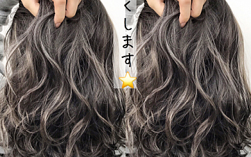 黒髪卒業式【コントラストハイライト】