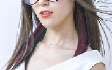 外国人風グロスハイライトカラー