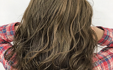 外人風アッシュベージュ【茅ヶ崎美容室】