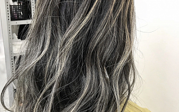 リタッチ気になりにくい【3Dバレイヤージュハイライト】