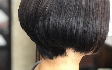 芸能人にも人気♡前下がりのショートボブ